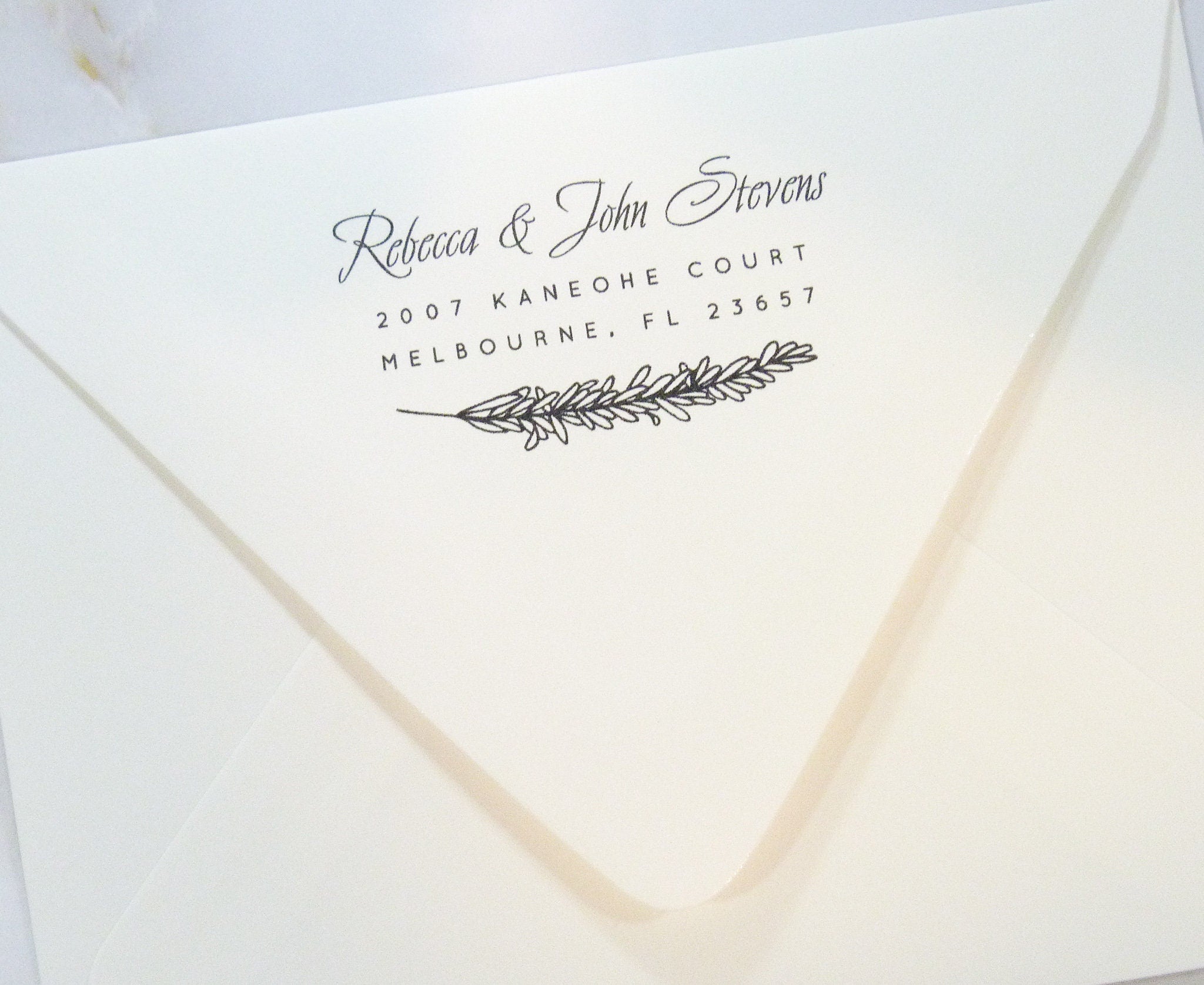 Return Address Printing for Envelopes RA13