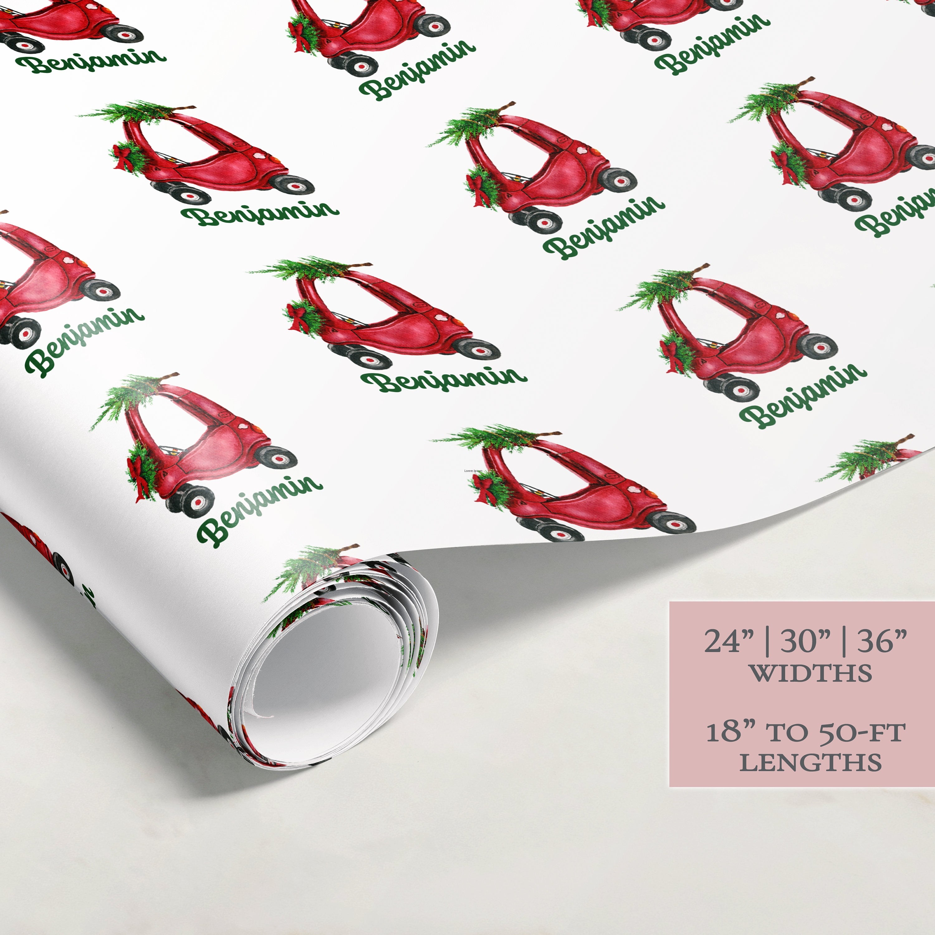 Kid Christmas Wrapping Paper | Personalized Wrapping Paper | Personalized Gifts | Custom Gift Wrap | Name Wrapping Paper | Holiday Gift Wrap