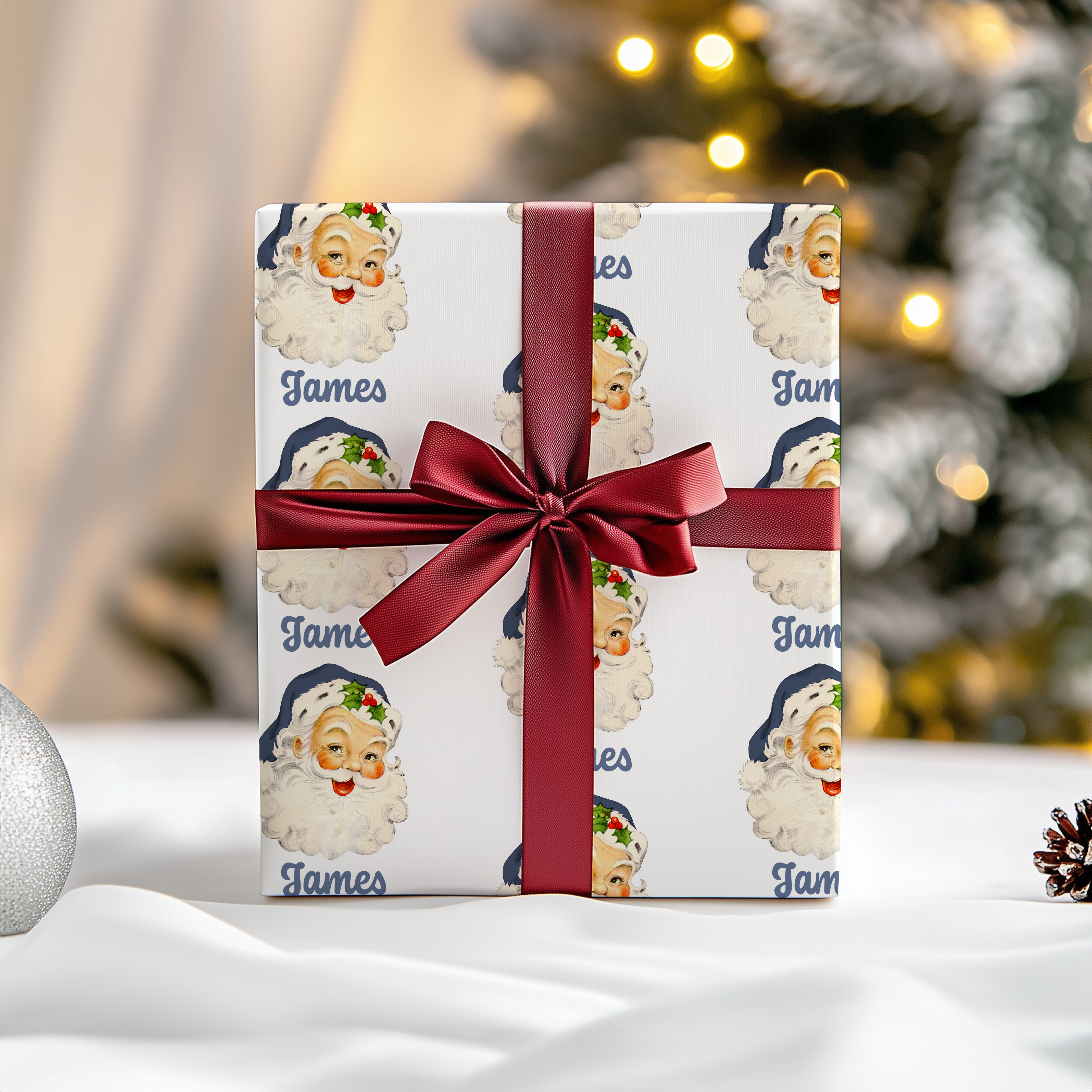 Santa Gift Wrap