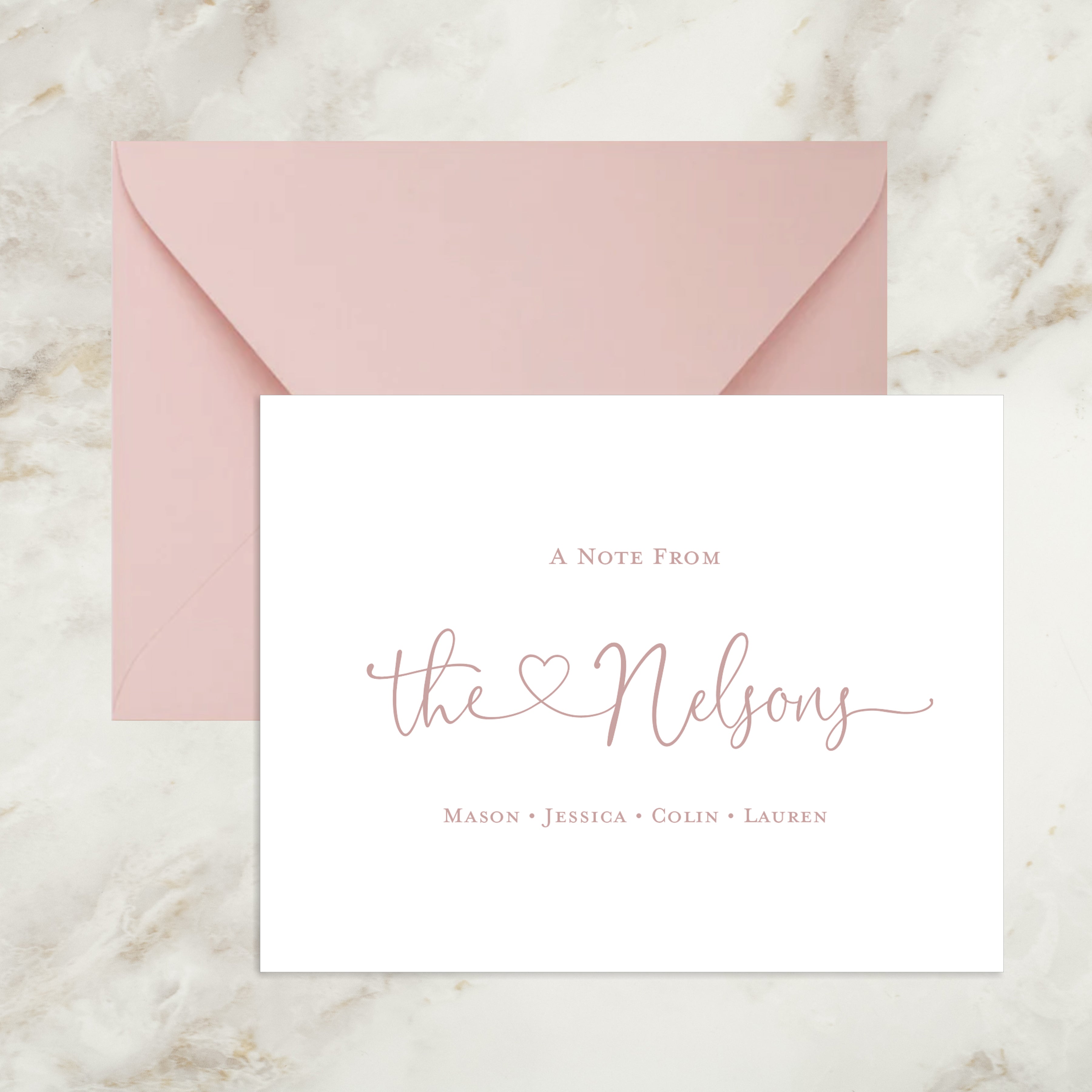 Personalized Family Cards | GME Paper Products