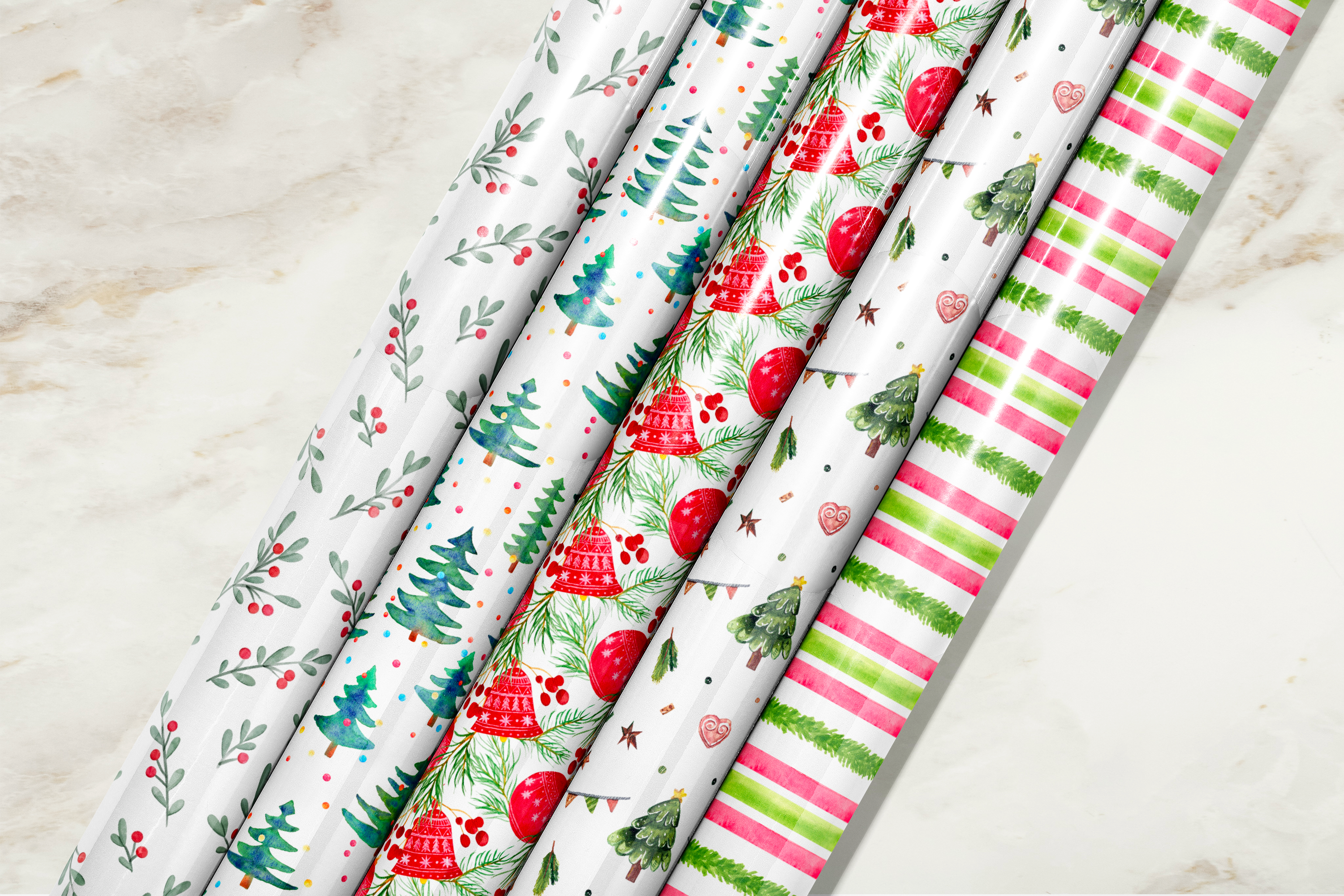 Christmas Pattern Gift Wrap
