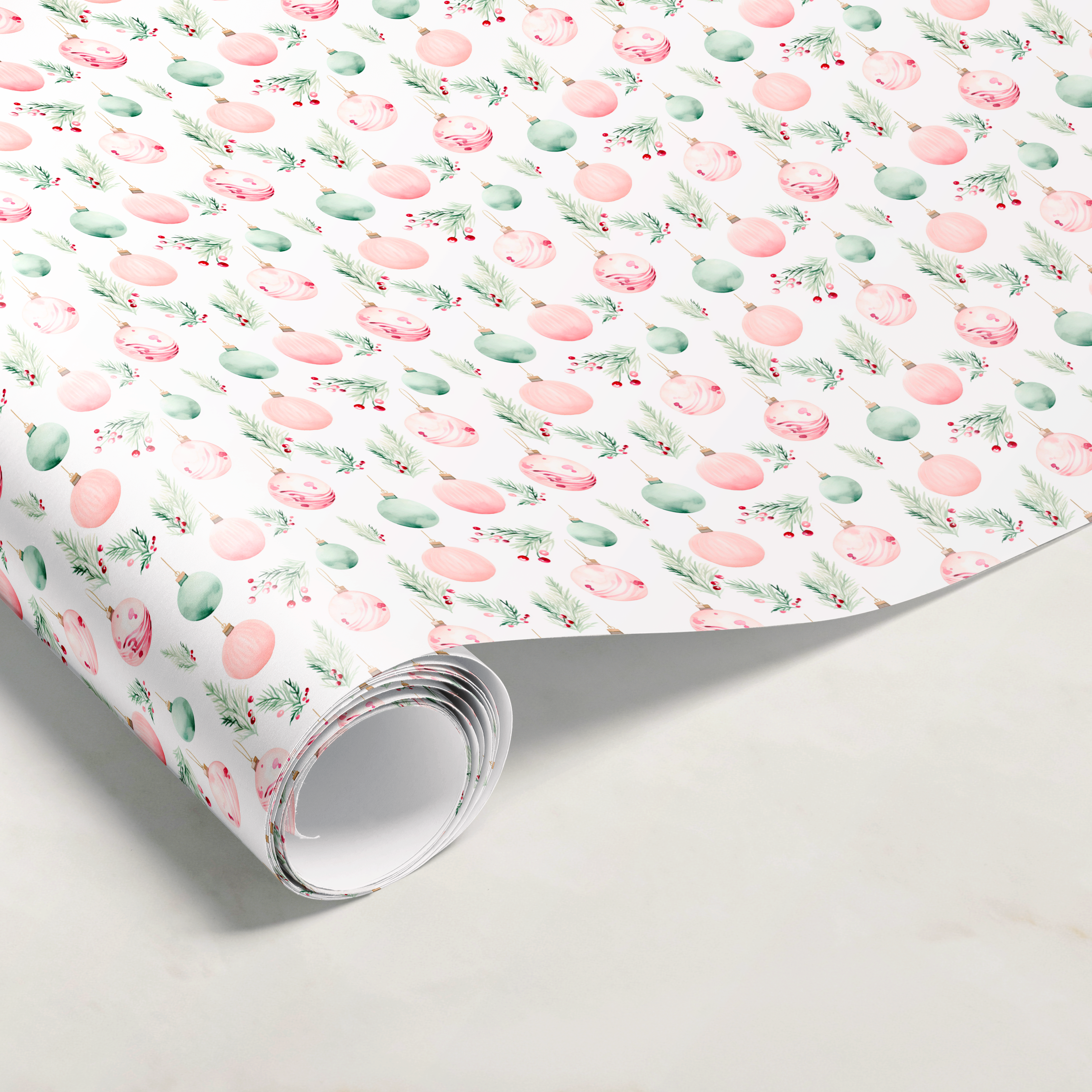 Colorful Ornament Gift Wrap