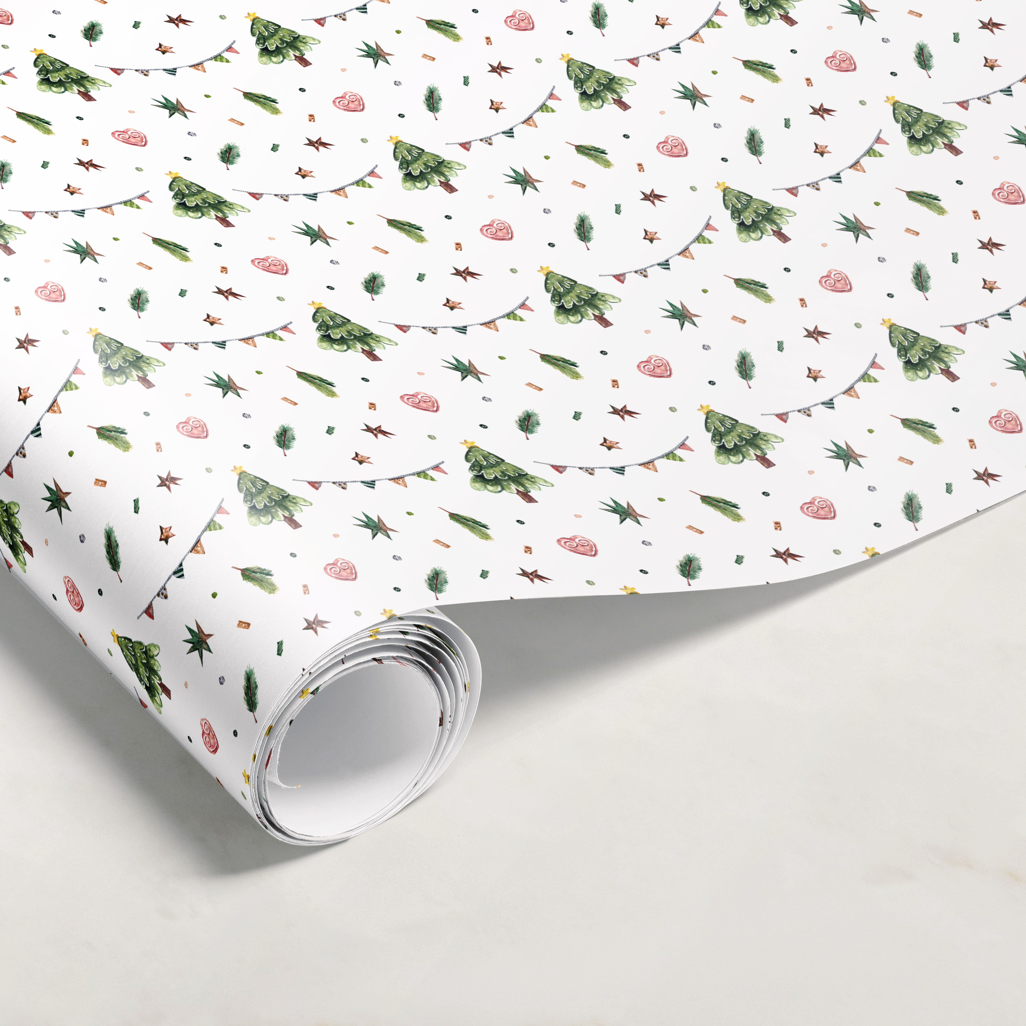 Christmas Pattern Gift Wrap