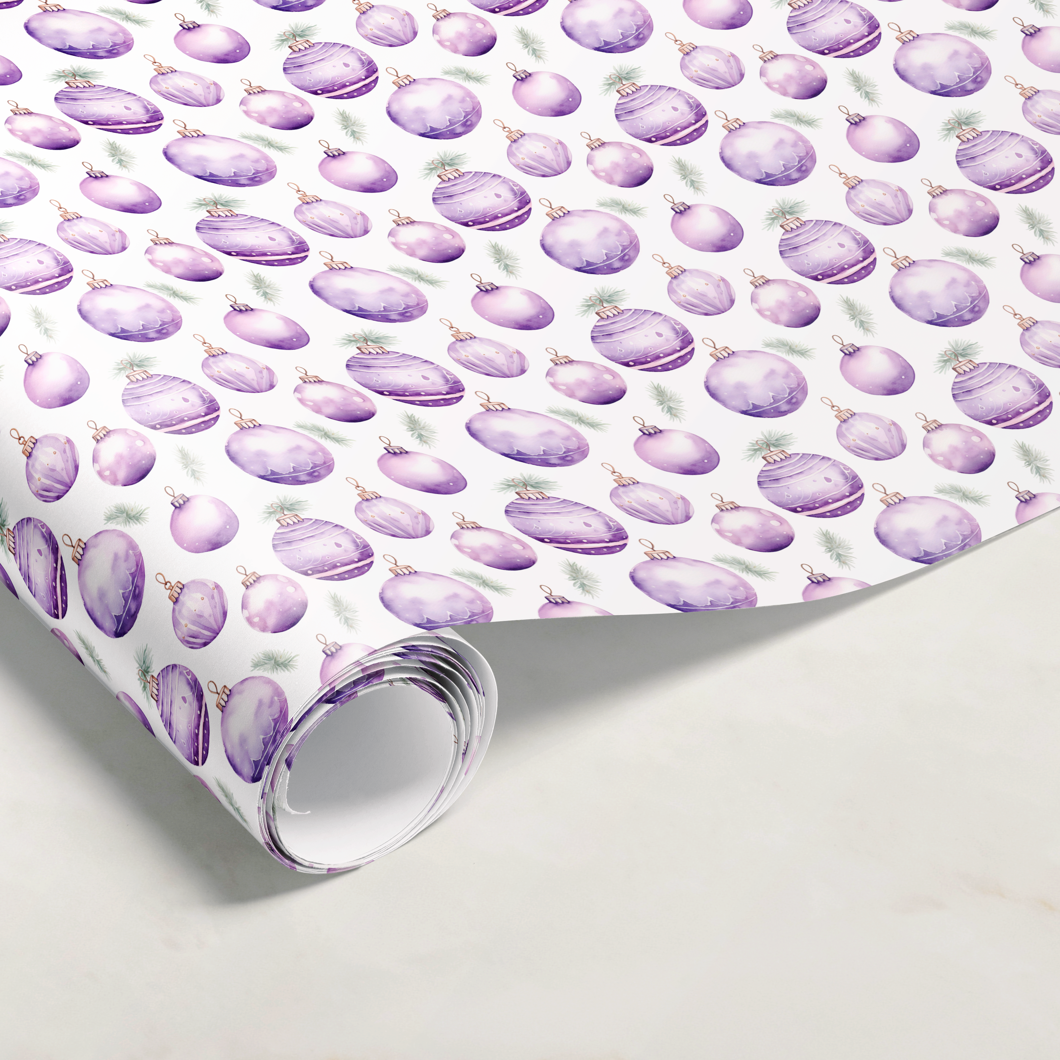 Colorful Ornament Gift Wrap