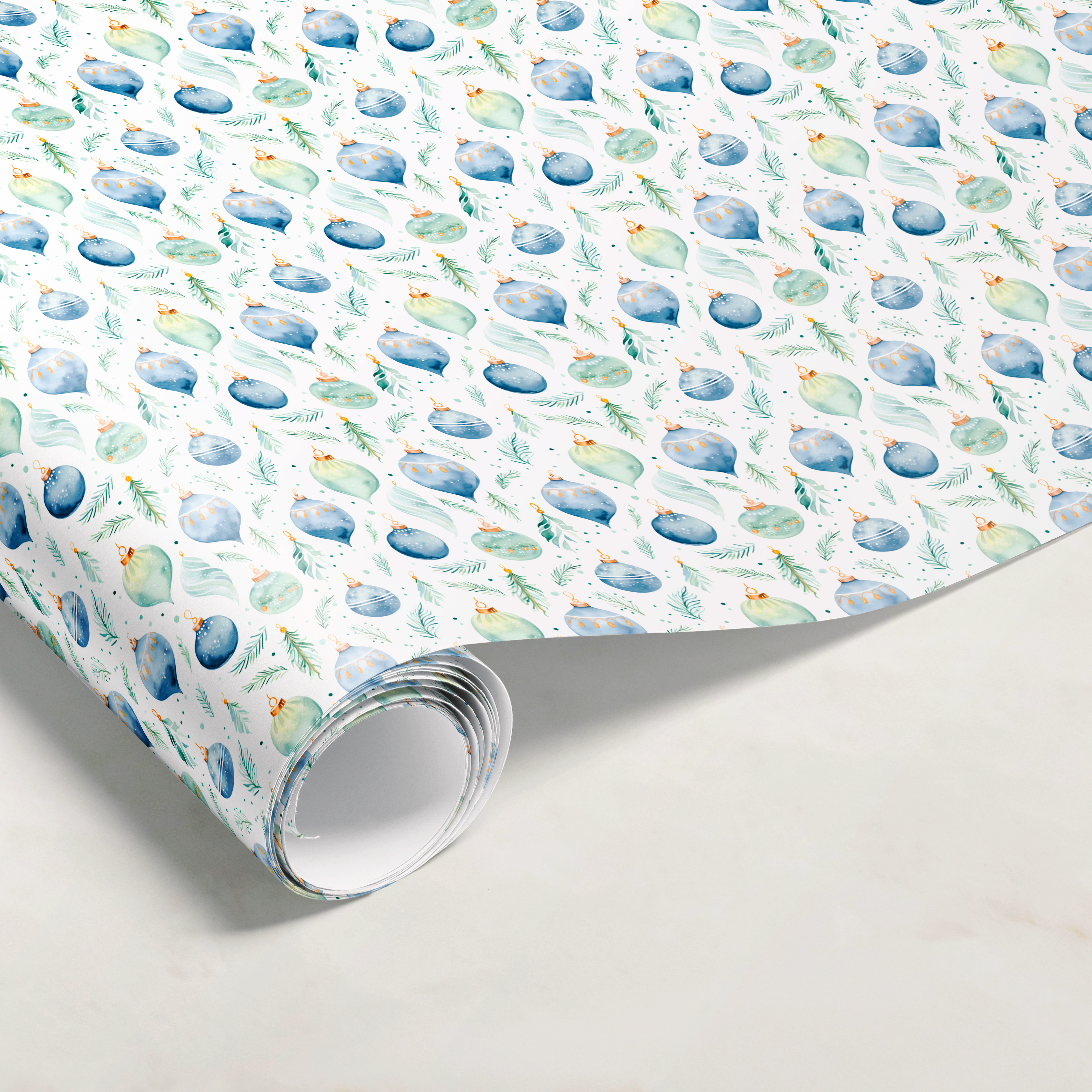Colorful Ornament Gift Wrap