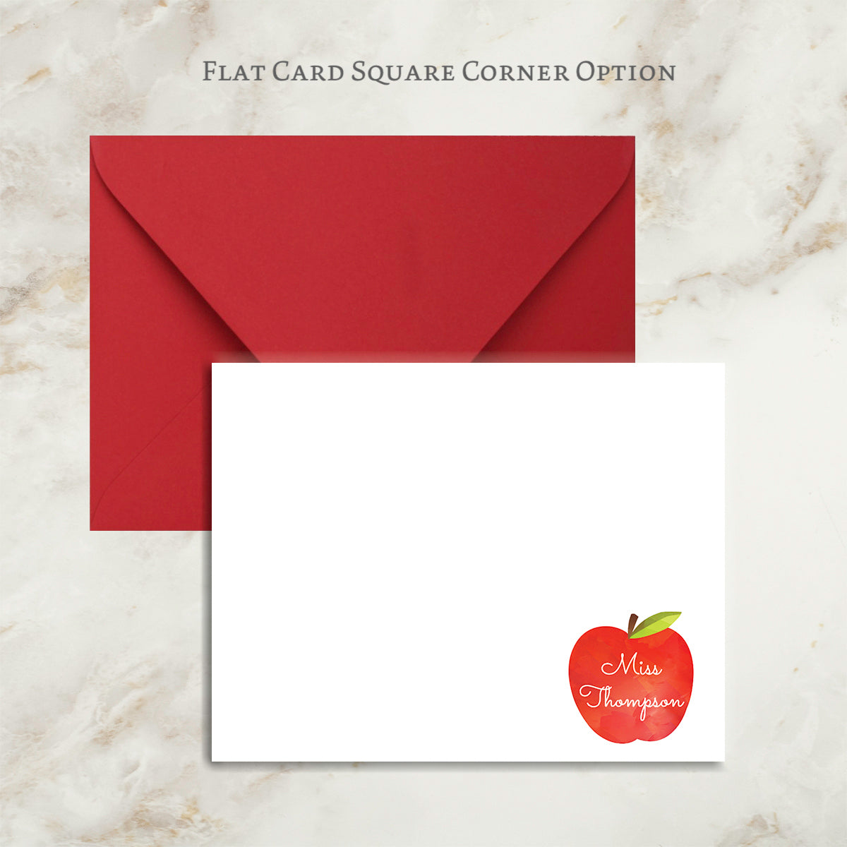 Apple Notecard | GME Paper Products