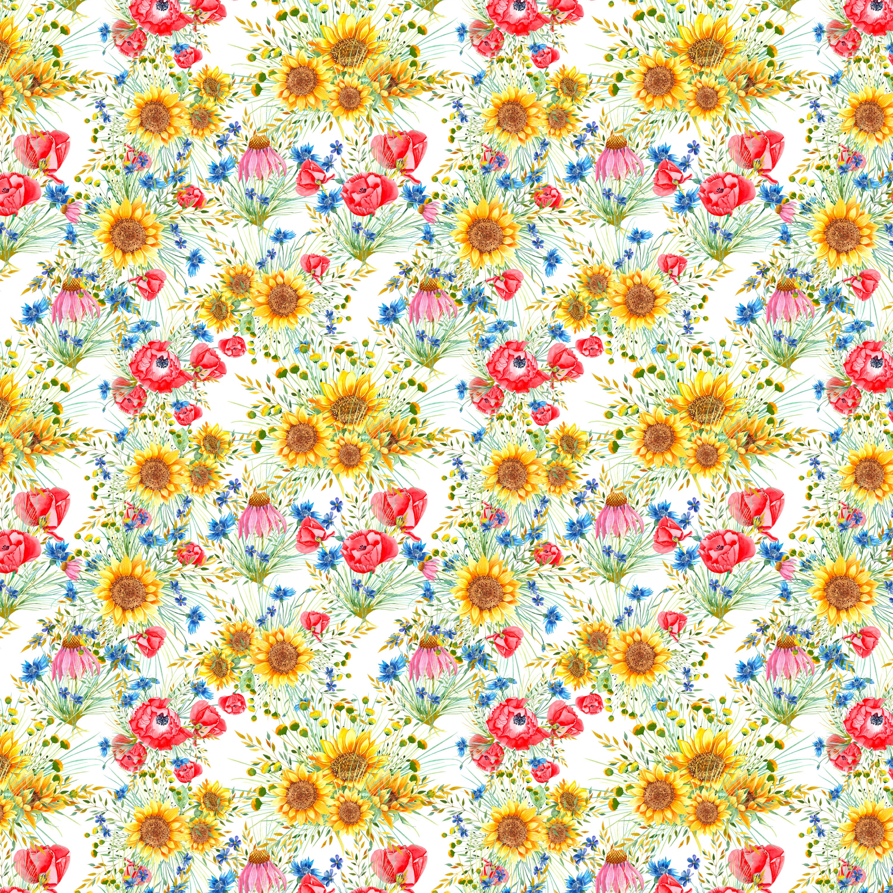 Spring Sunflower Gift Wrap