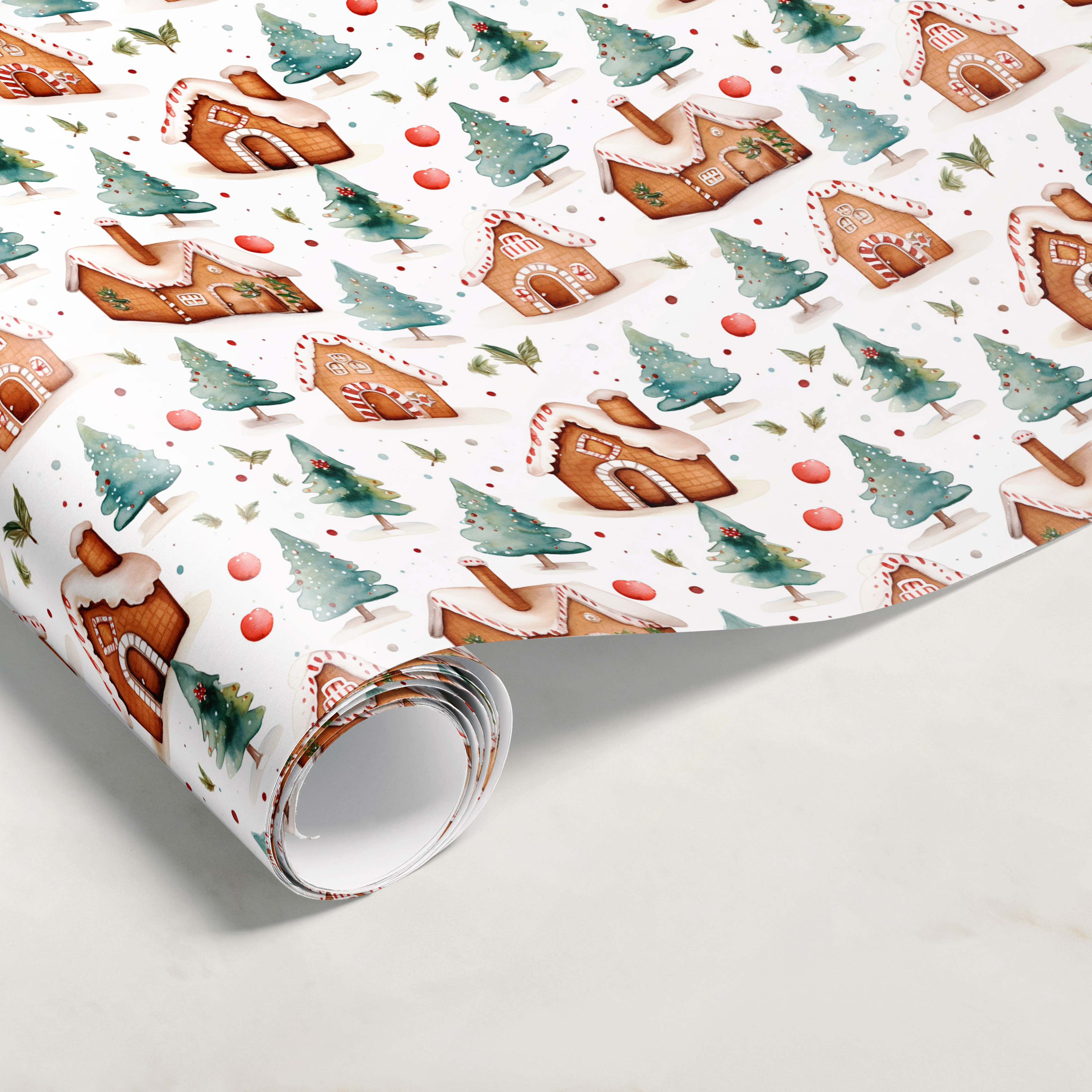 Gingerbread Gift Wrap