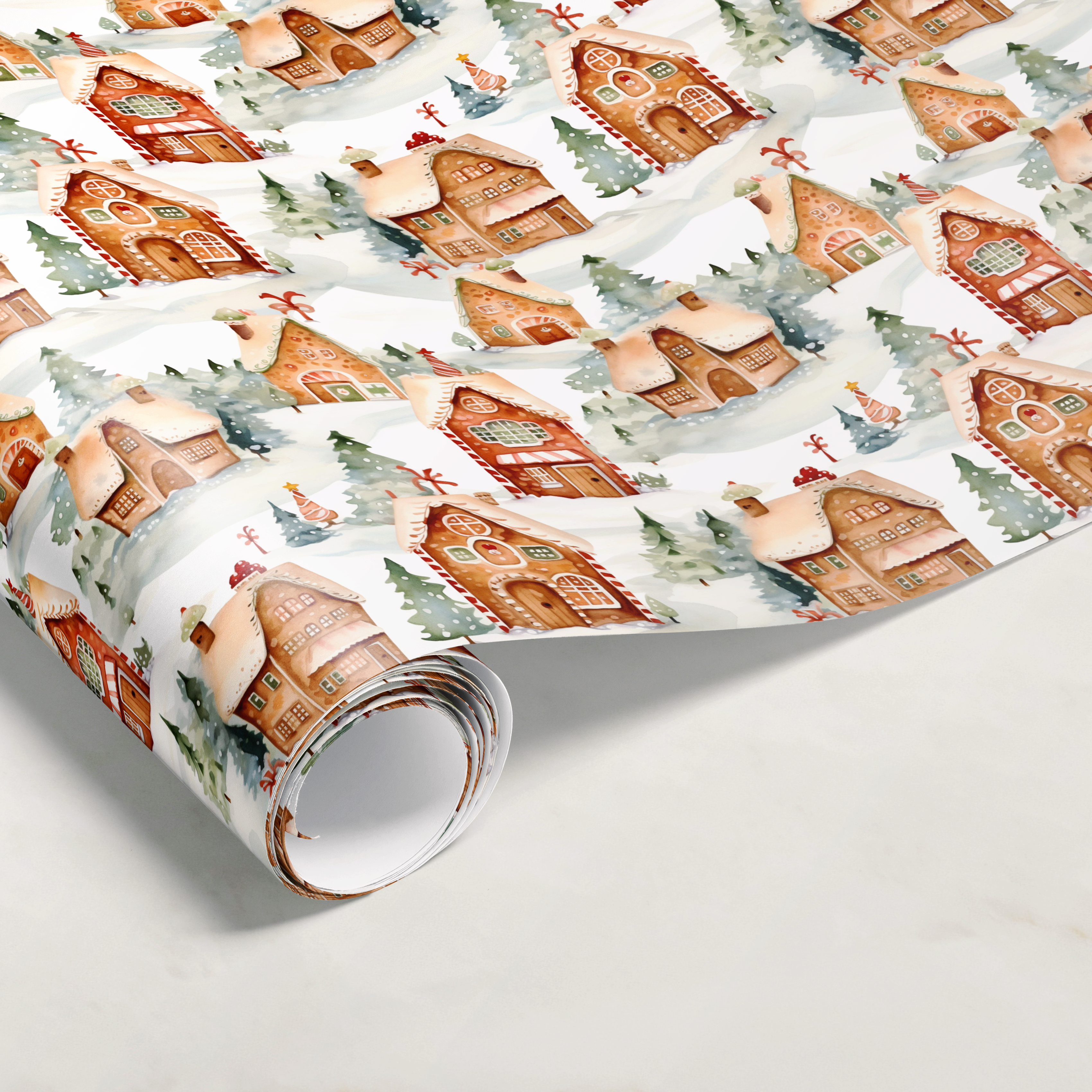 Gingerbread Gift Wrap