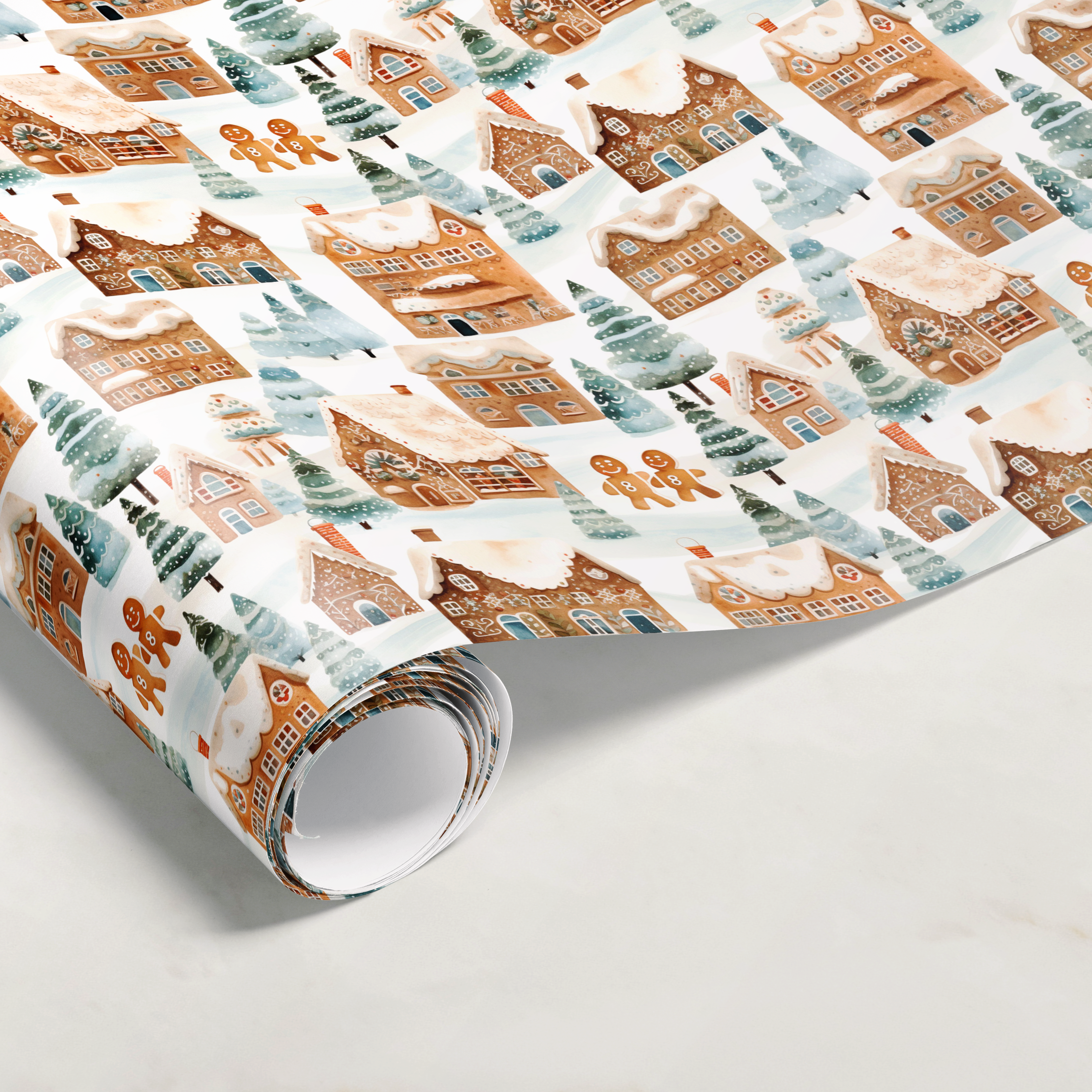 Gingerbread Gift Wrap