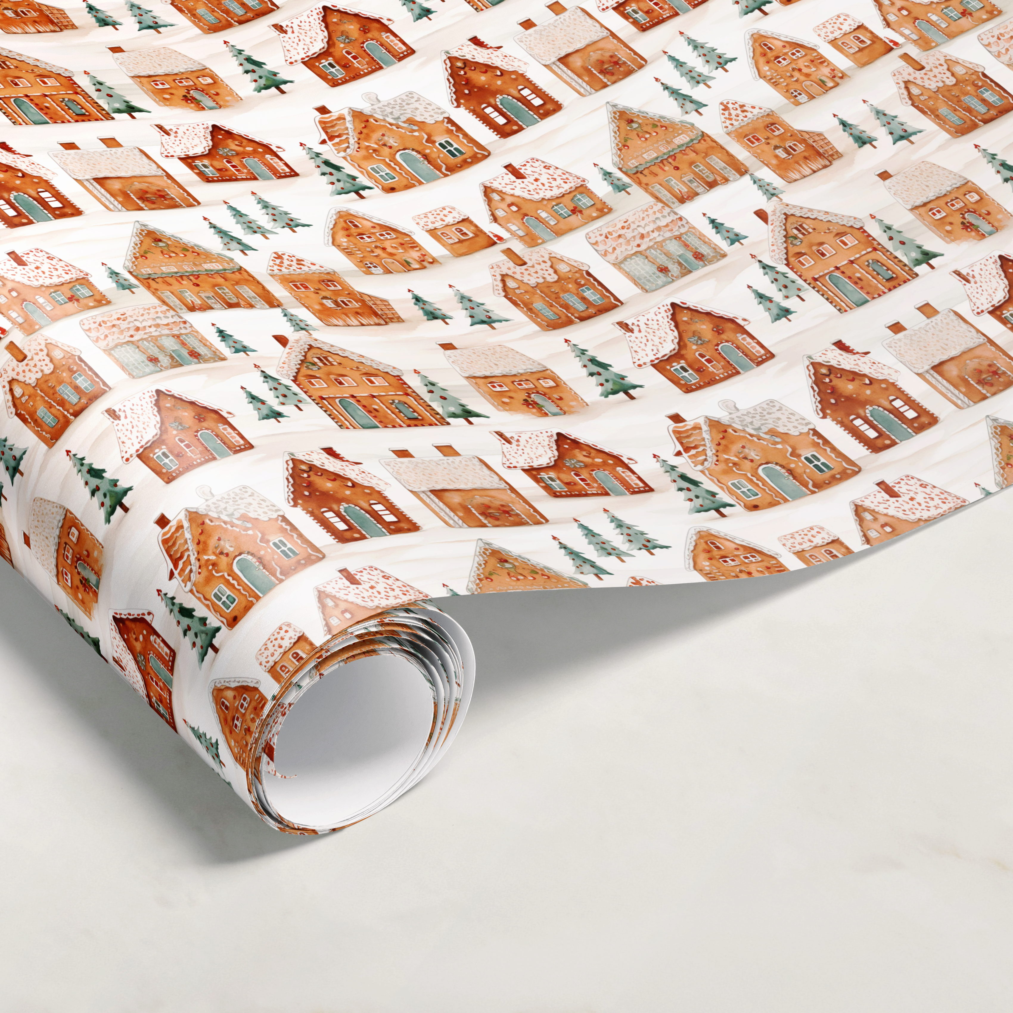 Gingerbread Gift Wrap