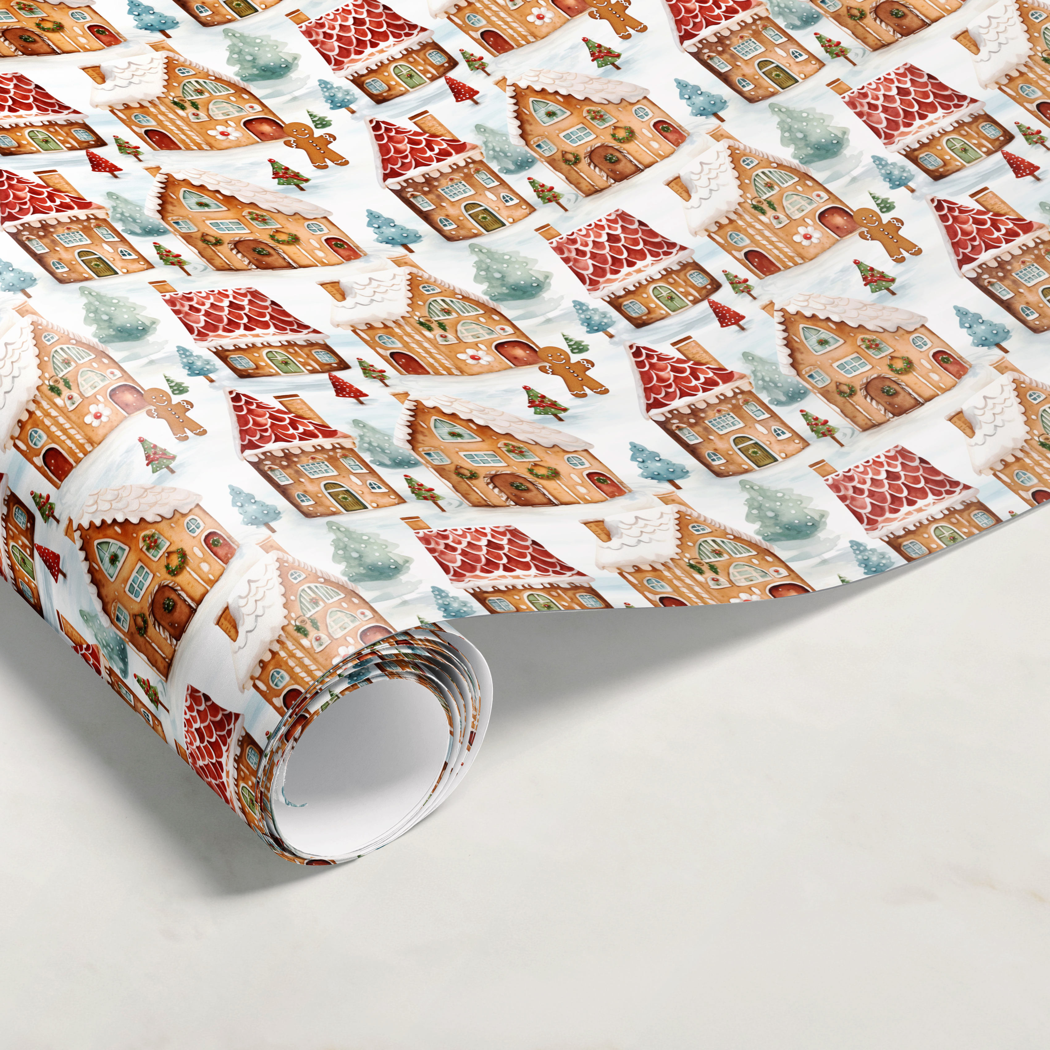 Gingerbread Gift Wrap