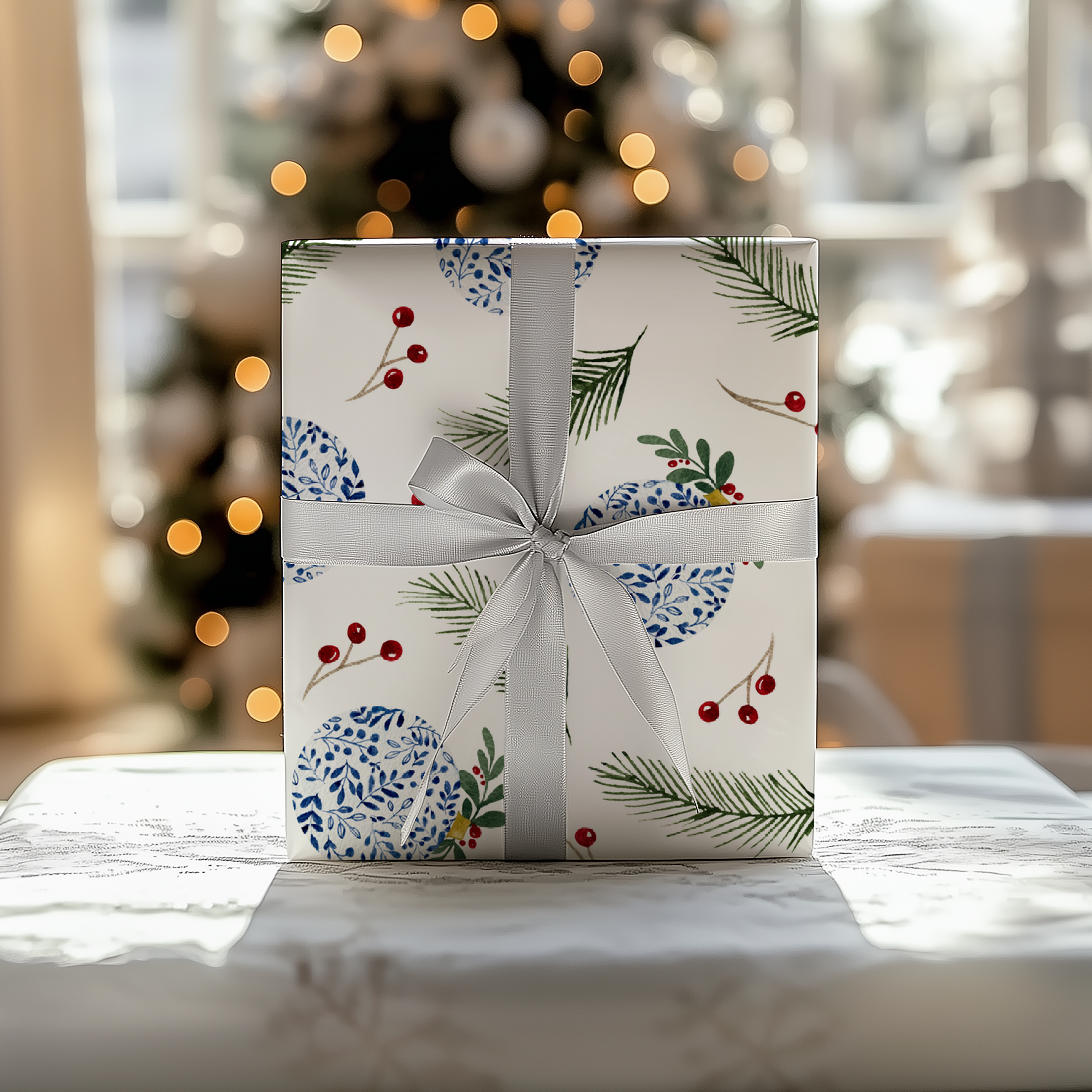 Christmas Pattern Gift Wrap