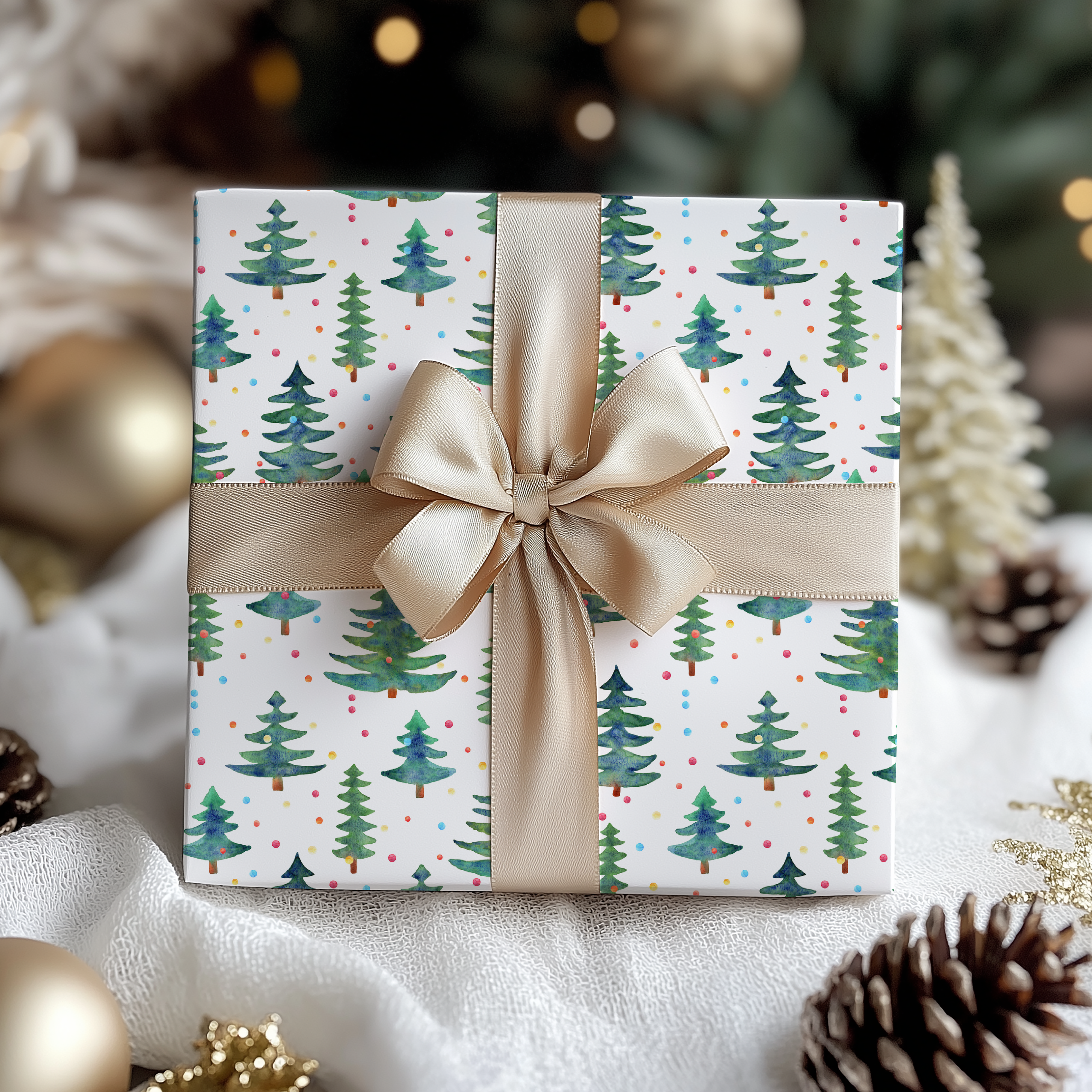 Christmas Pattern Gift Wrap