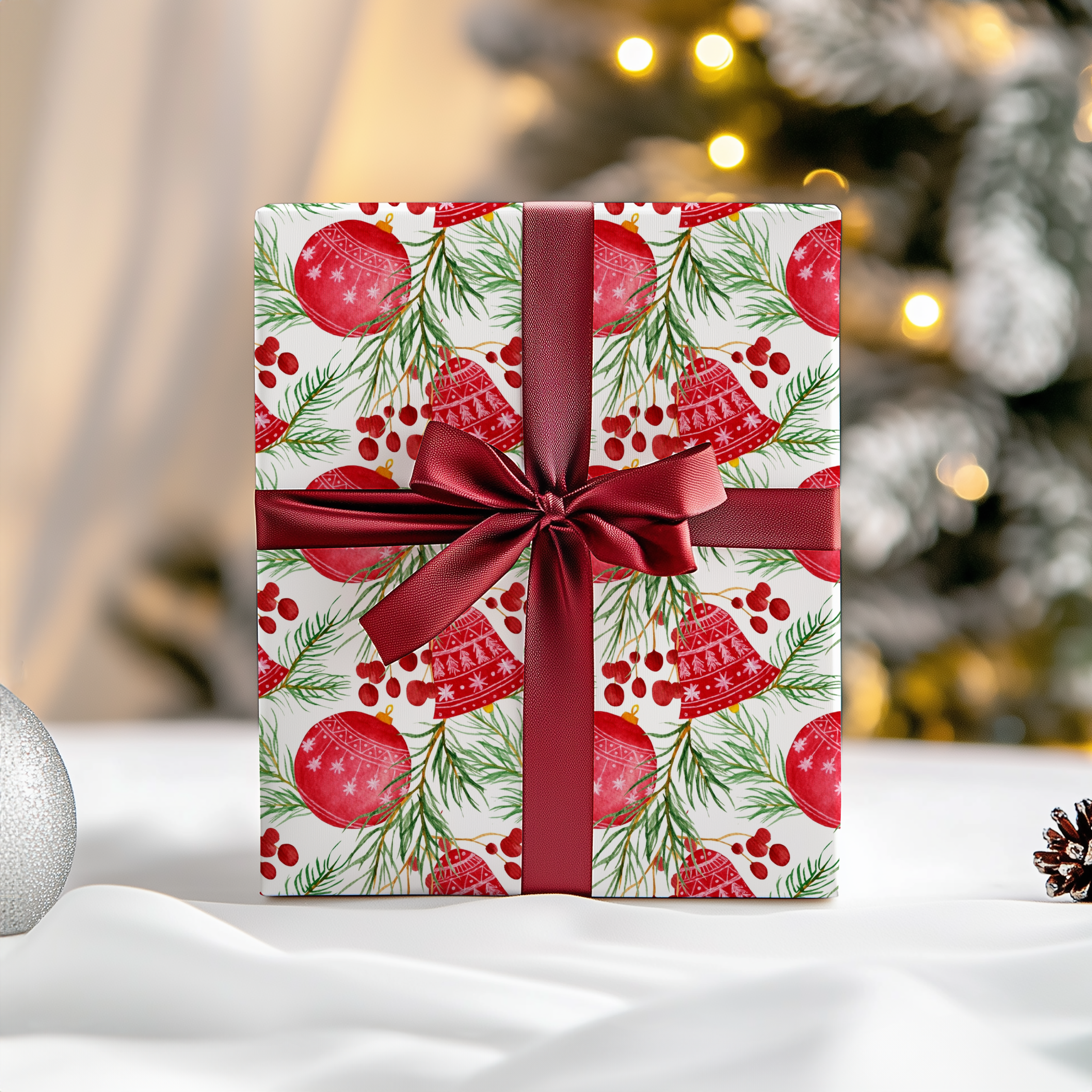 Christmas Pattern Gift Wrap