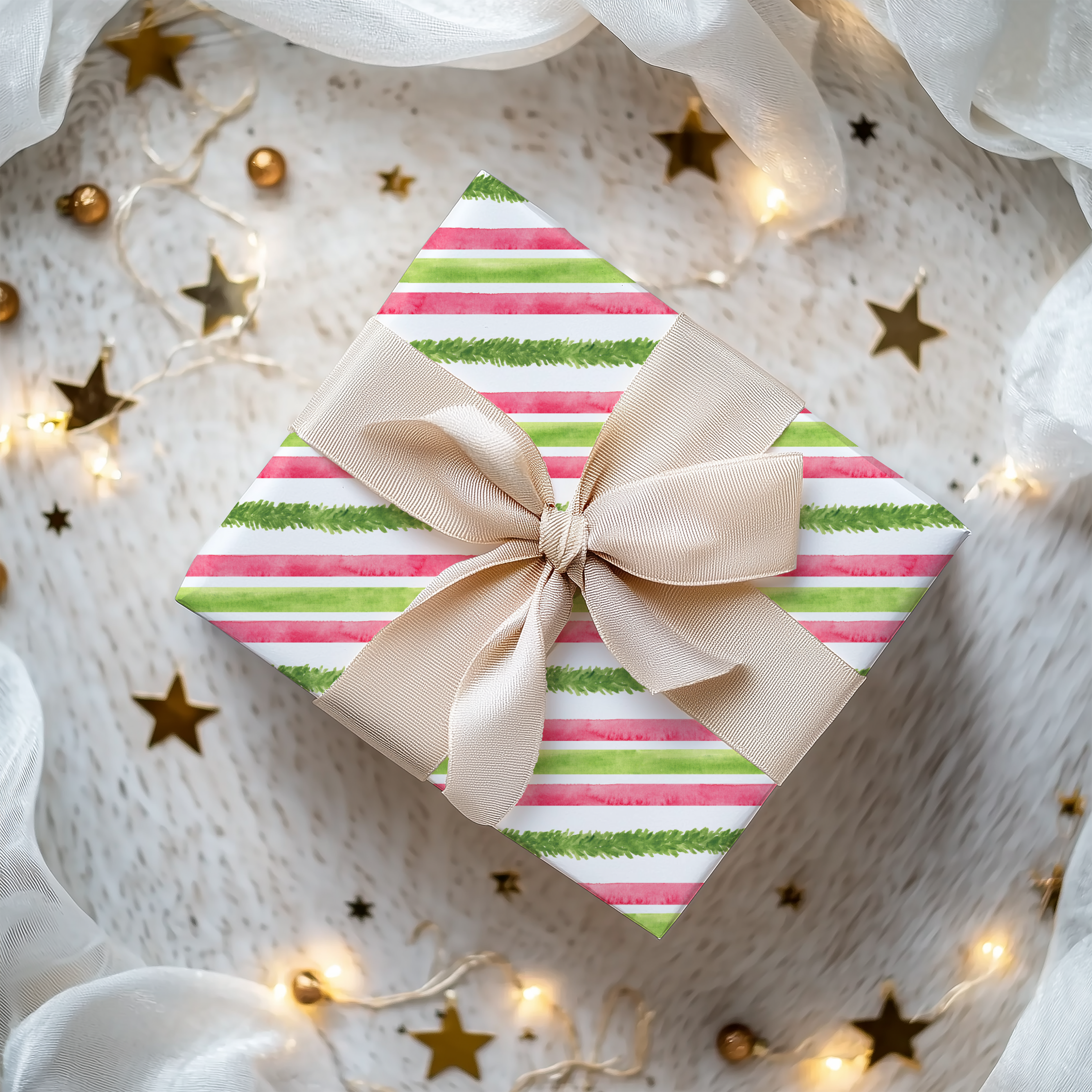 Christmas Pattern Gift Wrap