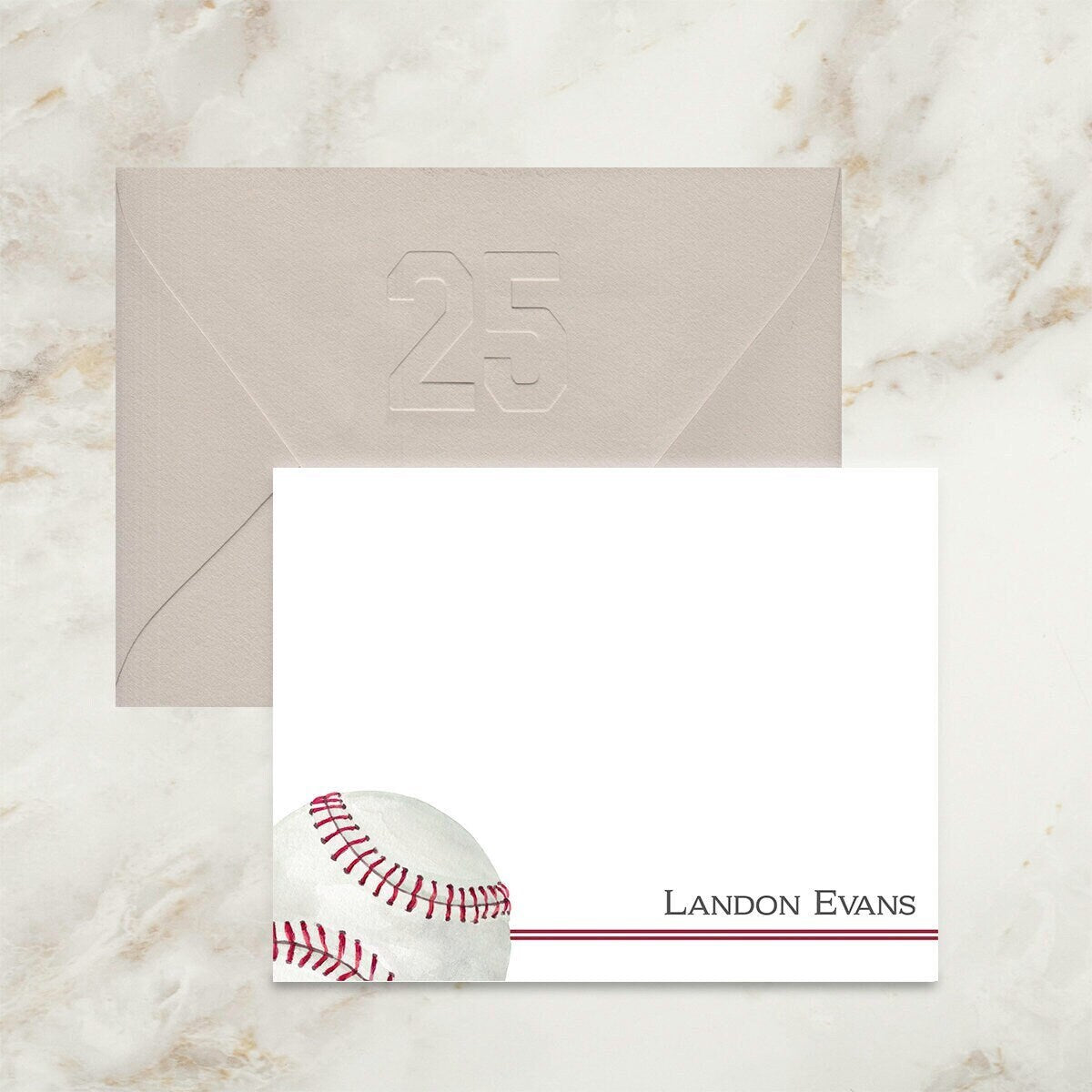 Baseball Notecards | Thank You Notes | Thank You Cards | Note Cards | Coach Gift | Sports Cards | Personalized | Stationery | Team | Gift